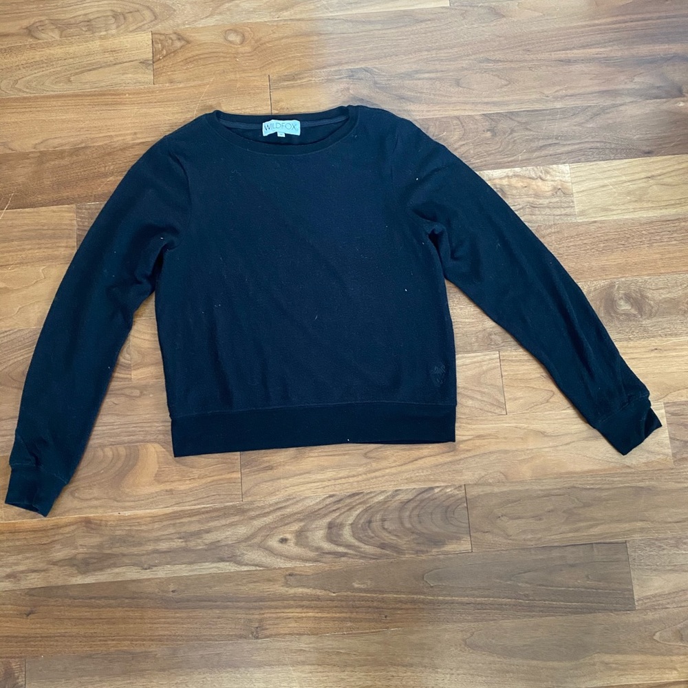 Black wildfox sweater